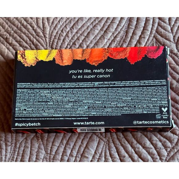 TARTE - NWT - "Spicy Betch" Pressed Pigment Palette. Eight Spicy Hot Shades. - Picture 12 of 14